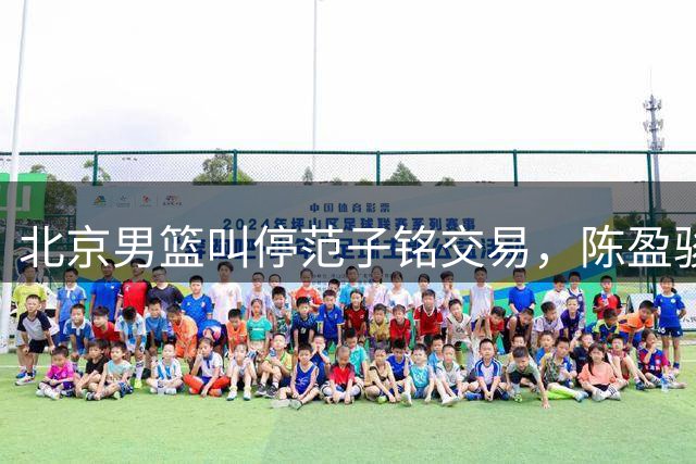 北京男篮叫停范子铭交易，陈盈骏收到高额报价，方硕留队概率提升