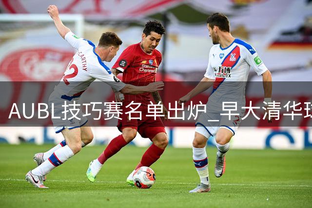 AUBL技巧赛名单出炉 早大清华球员将同场竞技